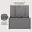 Child Craft Harmony Toy Box - Cool Grey
