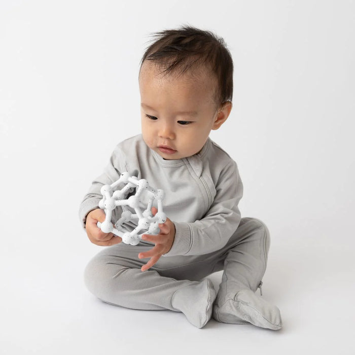 Kushies Silibounce Teether - Day Dream Grey