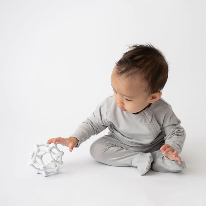 Kushies Silibounce Teether - Day Dream Grey