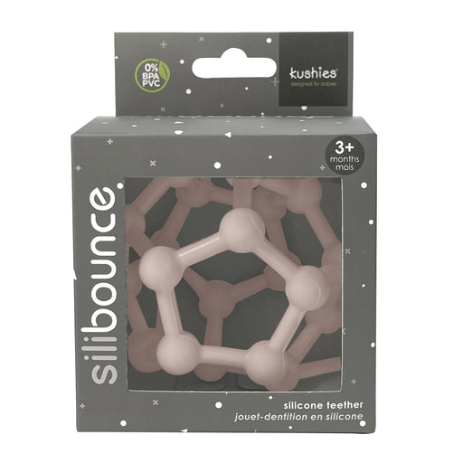 Kushies Silibounce Teether - Pink