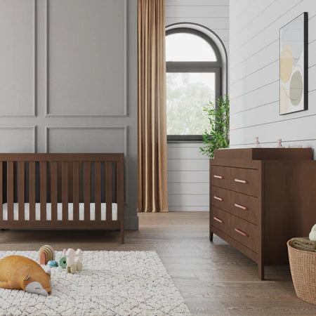 Child Craft Kieran 6-Drawer Dresser - Toasted Chestnut