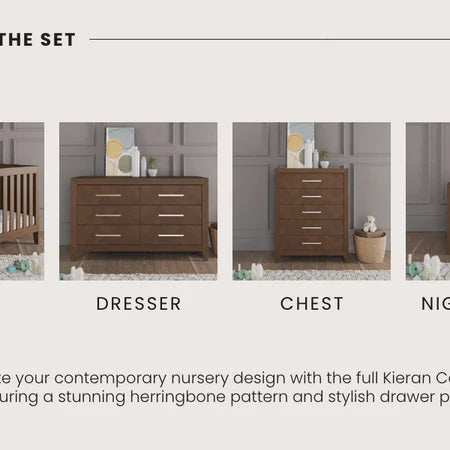 Child Craft Kieran Night Stand - Toasted Chestnut