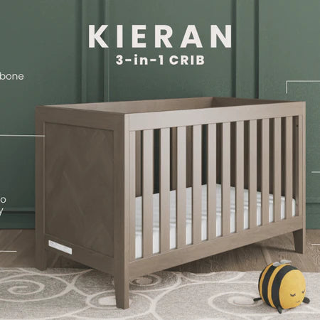Child Craft Kieran 3-in-1 Crib - Crescent Grey
