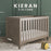 Child Craft Kieran 3-in-1 Crib - Crescent Grey