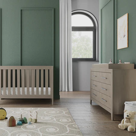Child Craft Kieran 3-in-1 Crib - Crescent Grey