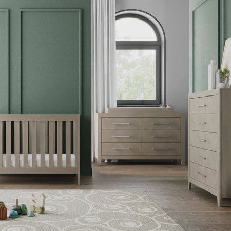 Child Craft Kieran 6-Drawer Dresser - Crescent Grey