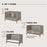 Child Craft Kieran 3-in-1 Crib - Crescent Grey