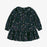 Souris Mini Dress w/ Seabed Illustrations - Navy