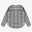 Souris Mini Long Sleeve T-Shirt - Black & White Plaid