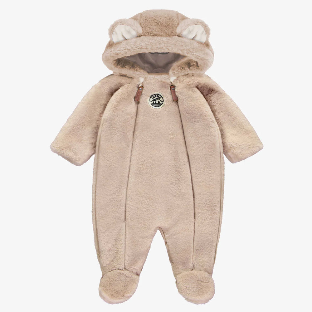 Souris Mini Faux-Fur One Piece - Beige