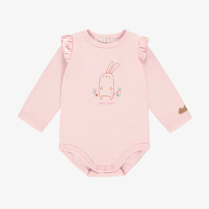 Souris Mini Long Sleeve Bodysuit - Pink