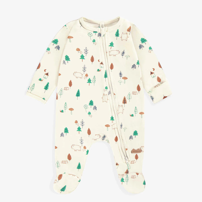 Souris Mini One Piece Pajama - Cream Bear