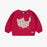 Souris Mini Knit Sweater w/ Jacquard Pattern - Pink
