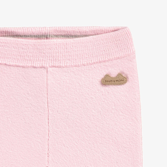 Souris Mini Knit Legging - Pink