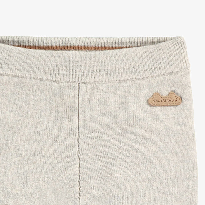 Souris Mini Knit Legging - Cream