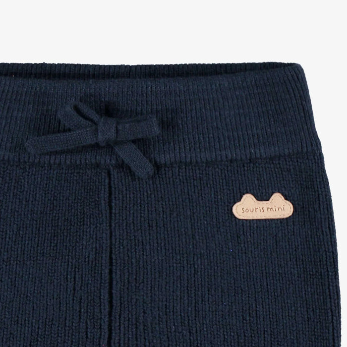 Souris Mini Knit Pants - Navy Blue