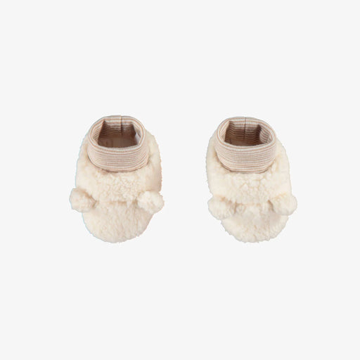 Souris Mini Sherpa Slippers - Cream