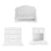 Child Craft Camden 4-in-1 Crib - Matte White