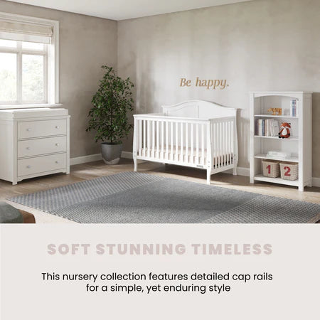 Child Craft Harmony 3-Drawer Dresser - Matte White