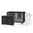 Child Craft Soho Crib+3-D. Dresser+Simmons Fresh - Ebony (STORE PICK UP ONLY)