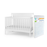Child Craft Scout Crib+Simmons Fresh Mattress - Matte White (STORE PICK UP ONLY)