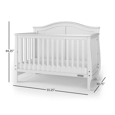 Child Craft Camden 4-in-1 Crib - Matte White