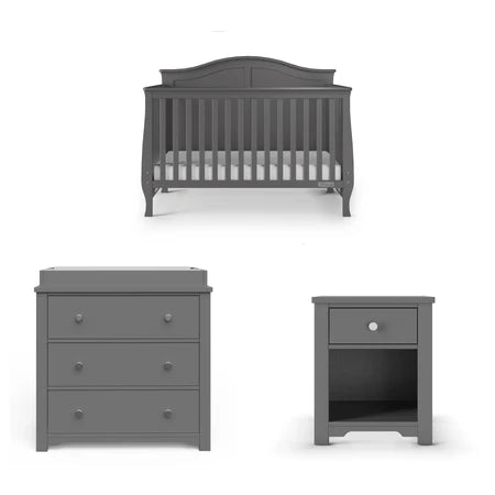Child Craft Camden 4-in-1 Crib - Cool Grey