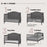 Child Craft Camden 4-in-1 Crib - Cool Grey
