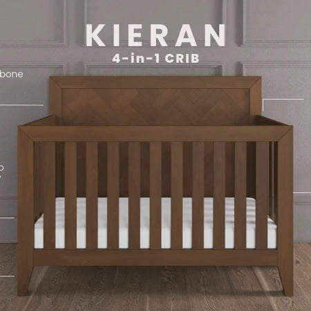 Child Craft Kieran 4-in-1 Crib - Toasted Chestnut