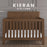 Child Craft Kieran 4-in-1 Crib - Toasted Chestnut