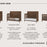 Child Craft Kieran 4-in-1 Crib - Toasted Chestnut