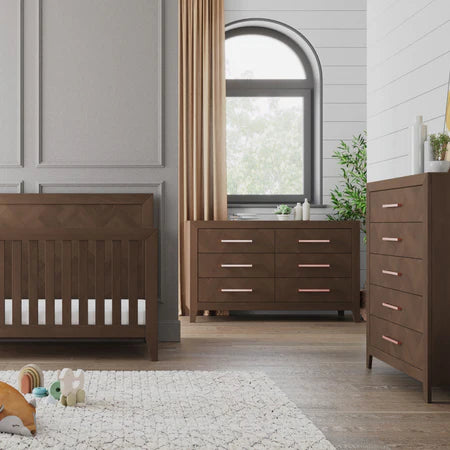 Child Craft Kieran 5-Drawer Chest - Toasted Chestnut