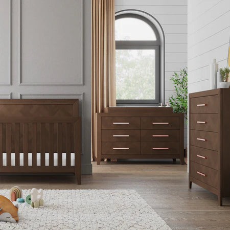 Child Craft Kieran 5-Drawer Chest - Toasted Chestnut