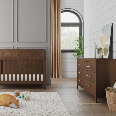 Child Craft Kieran 4-in-1 Crib - Toasted Chestnut
