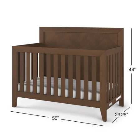 Child Craft Kieran 4-in-1 Crib - Toasted Chestnut