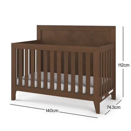 Child Craft Kieran 4-in-1 Crib - Toasted Chestnut