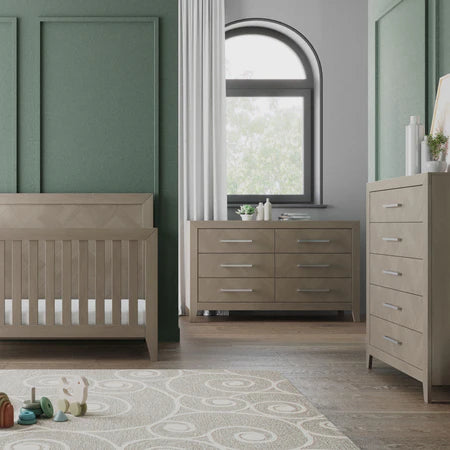 Child Craft Kieran 5-Drawer Chest - Crescent Grey