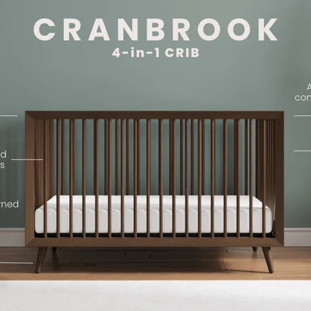 Child Craft Cranbrook 4-in-1 Crib - Toasted Chestnut