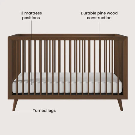 Child Craft Cranbrook 4-in-1 Crib - Toasted Chestnut