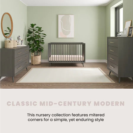 Child Craft Cranbrook 4-in-1 Crib - Lunar Grey