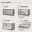 Child Craft Cranbrook 4-in-1 Crib - Lunar Grey