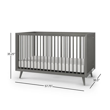 Child Craft Cranbrook 4-in-1 Crib - Lunar Grey