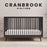 Child Craft Cranbrook 4-in-1 Crib - Ebony