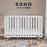 Child Craft Soho 4-in-1 Crib - White/Natural
