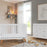 Child Craft Soho 4-in-1 Crib - White/Natural