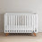 Child Craft Soho 4-in-1 Crib - White/Natural
