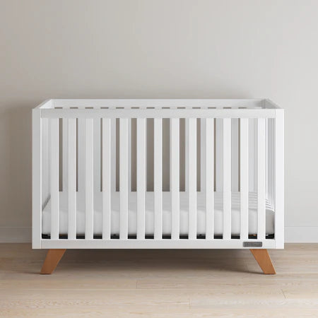 Child Craft Soho 4-in-1 Crib - White/Natural