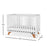 Child Craft Soho 4-in-1 Crib - White/Natural