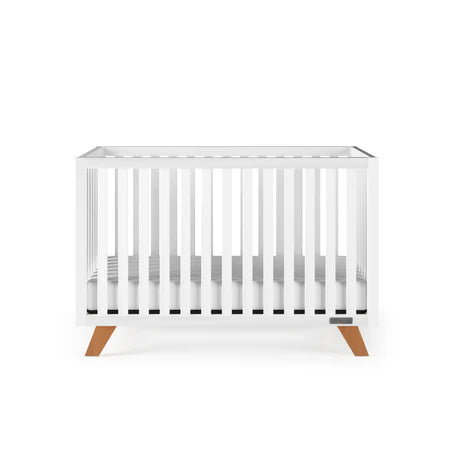 Child Craft Soho 4-in-1 Crib - White/Natural