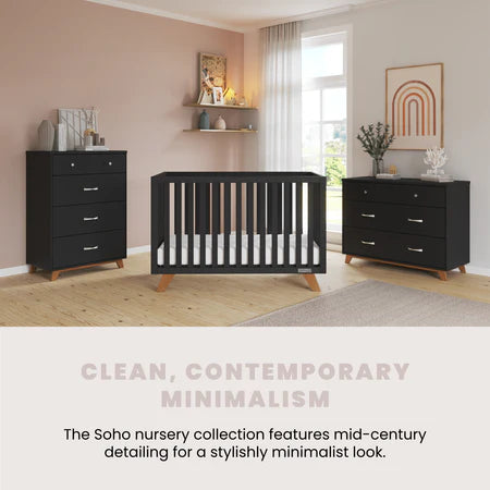 Child Craft Soho 3-Drawer Dresser - Ebony